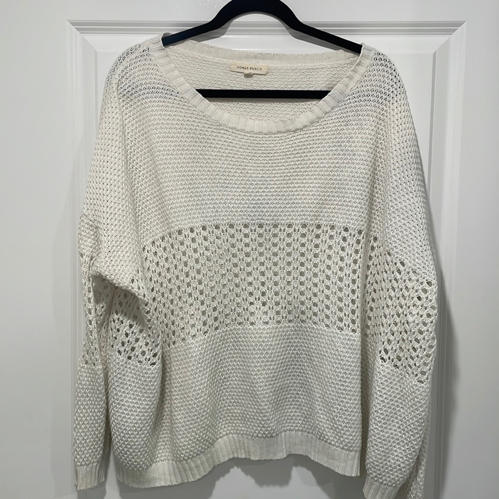 White sweater
